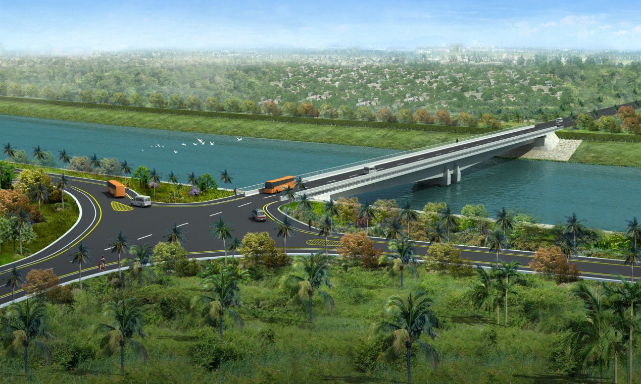 利比里亚考德威尔大桥桩基检测与施工监控