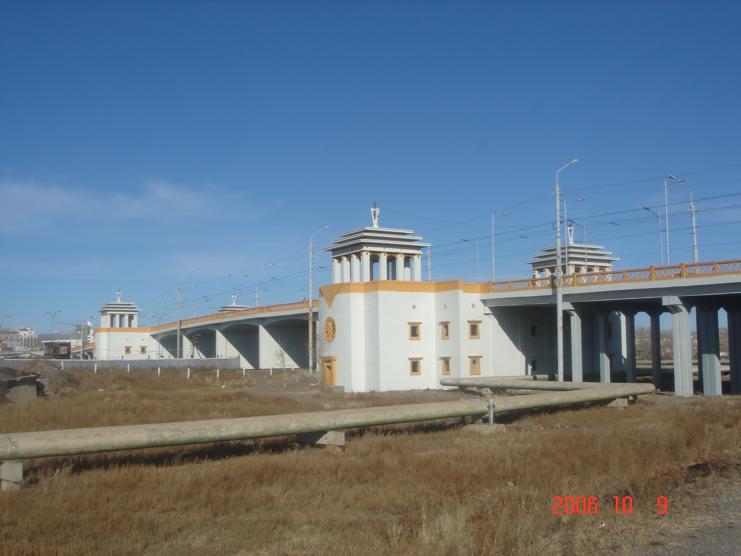 蒙古国和平桥维修加固项目