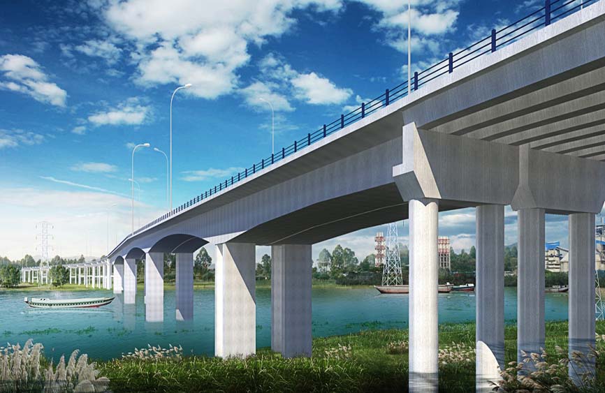 孟加拉国希达拉亚三桥项目详细设计优化/技术咨询（2019-至今）